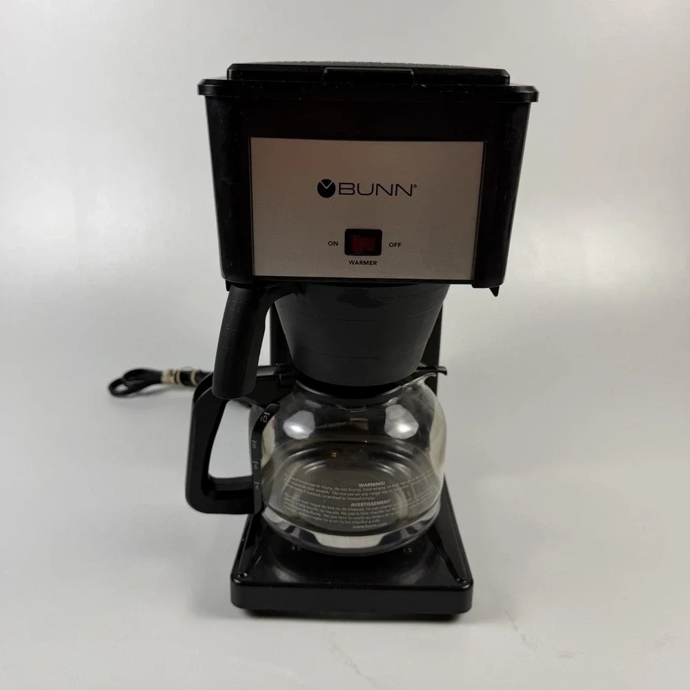 BUNN Speed Brew Classic 10-Cup Coffee Maker Drip w Carafe GRX-B GR Black